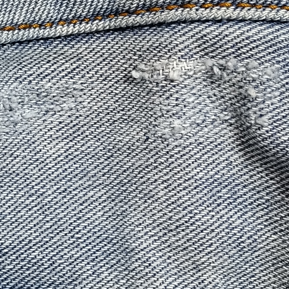 Cleo+Wolf High Rise Straight Women's 28x32 Distressed Thrashed 90s Y2K - Picture 4 of 11